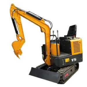 Cheap Mini Crawler Hydraulic Excavator Small Ground Digger Machine with Jump Bit