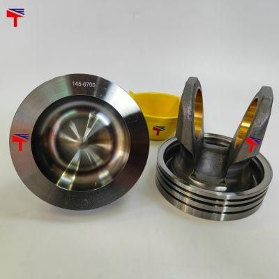 High-Performance Diesel Engine Engineering Machinery Parts Piston Crown 145-6700 for Engine Parts C15 Generator Set