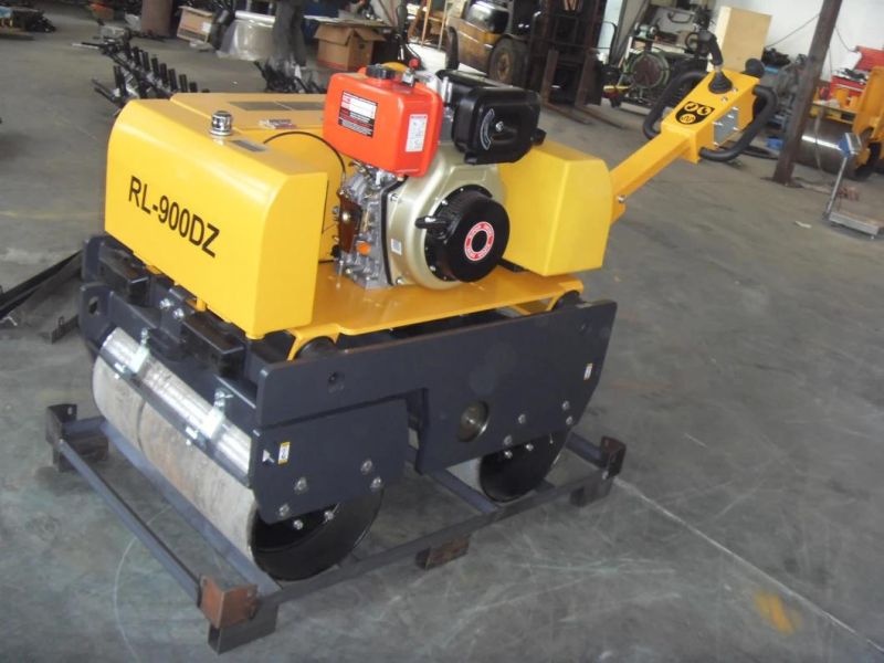 Walk-Behind Roller Hydraulic Double Drum Vibratory Roller