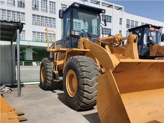 China Loader Machine 5 Ton Big Mining Wheel Loader with Engine Clg856h