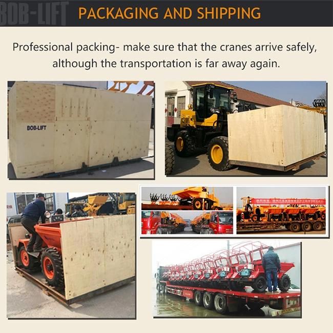Mini Hydraulic Side Unload 2WD Dumper 1 Ton with Diesel Engine