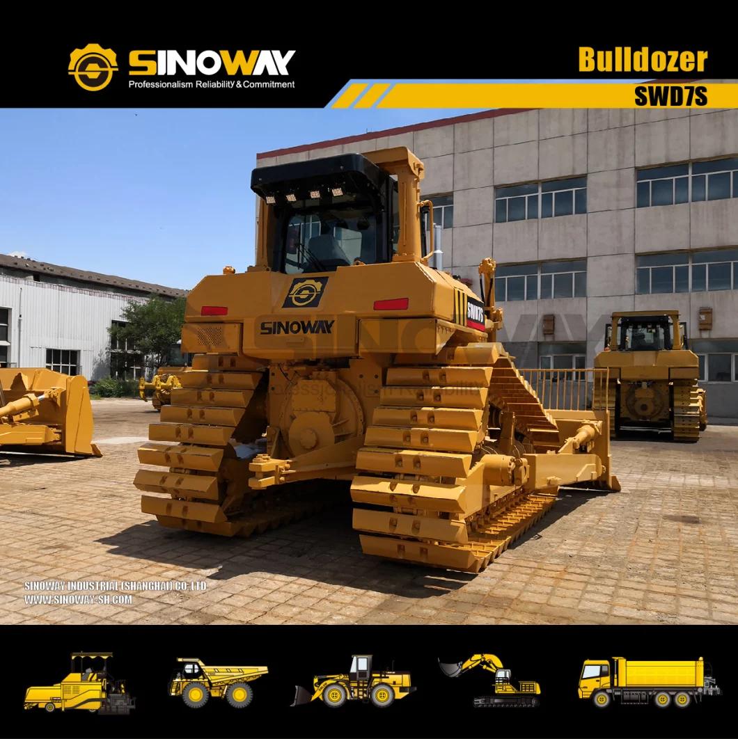 Good Selling 230HP Tracked Bulldozer with Ripper