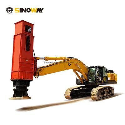 Sinoway Excavator Mounted Compactor Hydraulic 9 Ton Dynamic Impact Compactor for Sale