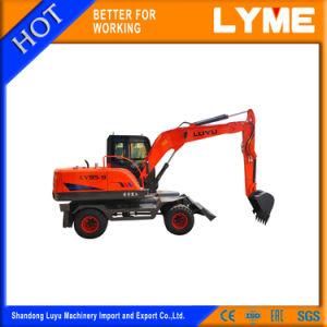 Structural Disabilities Ly95 Mini Excavator for Digging Tree Hole for Garden