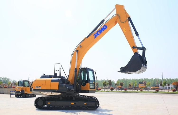 XCMG Excavation Machine Xe215D Hydraulic 20 Ton Crawler Excavator Digger