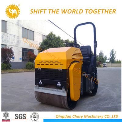 Small Size Compaction Roller Double Drum Vibrating Roller
