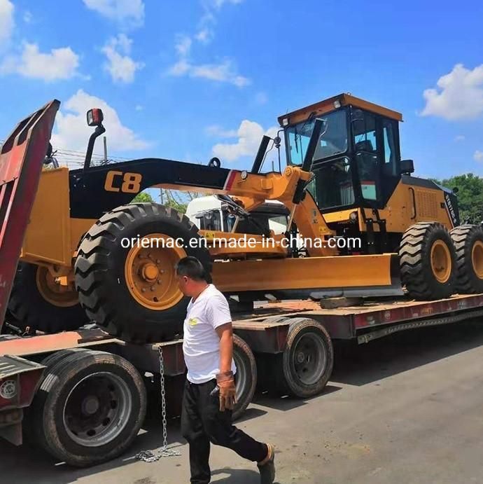 Road Grader Machine 170HP 14.7 Ton Motor Grader with Spare Parts (STG170C-8S)
