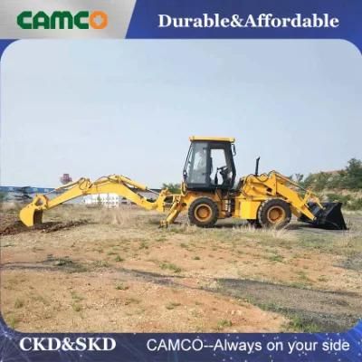 Construction Machinery Agricultural Electric Backhoe Loader with Hammer