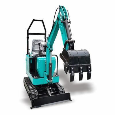 1ton Mini Tractor with Front Loading and Backhoe Digger