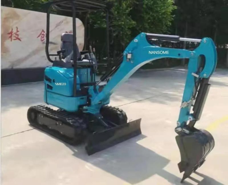 The Factory Produces Multi-Functional Crawler Mini-Excavators