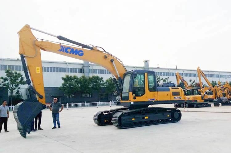 XCMG Official Manufacturer 21 Ton Hydraulic Excavator Xe215c RC Excavator Price List for Sale