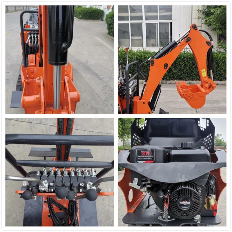 Small Excavator for Mini Excavator, Rubber Track Crawler Excavator 0.8t 1.5t 1.8t Hot Popular in Europe