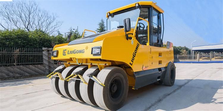 Liugong 26 Ton Clg6526 Tyre Compact Road Roller Price