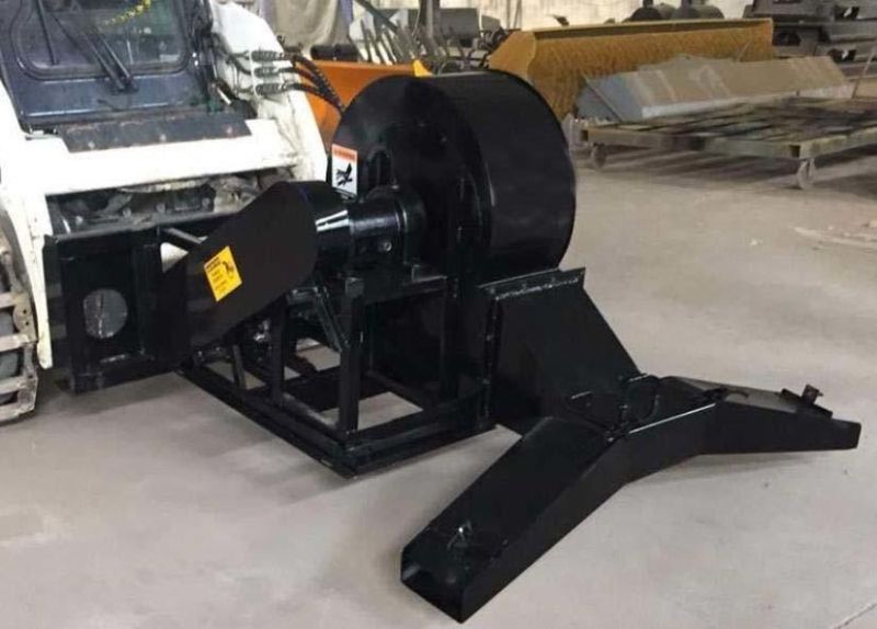 Powerful Turbine Debris and Leaf Attachments for Skid Steer Loader