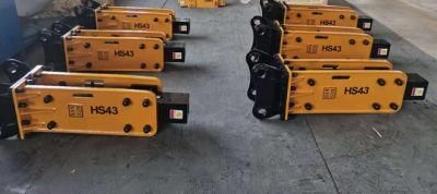 Hansun High Frequency Sb50 Hydraulic Top Type Rock Breaker Stone Breaking Hammer Breakers