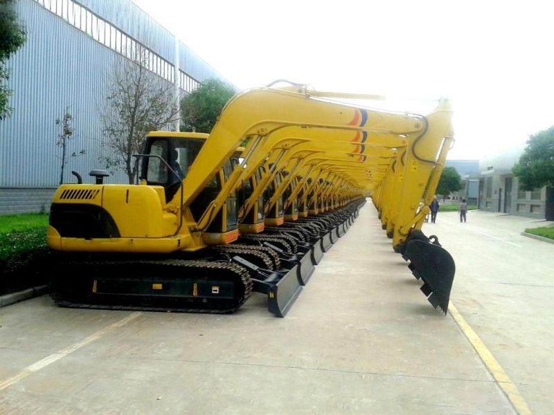 Ze75e 7.5ton 0.3 Cbm Mini Hydraulic Digging Crawler Excavator Price