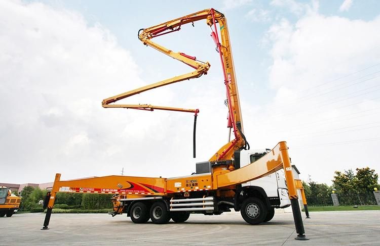XCMG Official Hb52V Cheap Self Propelled Boom Truck China 52m Hydraulic Concrete Boom Pump Truck