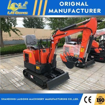 Lgcm 1ton Small Excavator LG10 with Euro 3 Engine