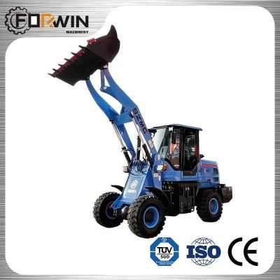 Compact Construction Agricultural Garden Farm Front End Bucket Shovel Boom CE Certification Fw915b Mini Wheel Loader