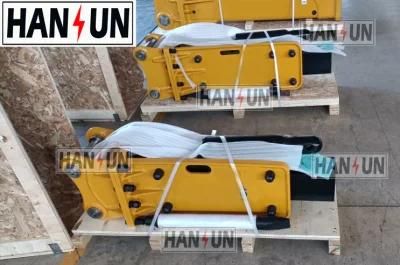 Hansun Excavator Box Silent Type Hydraulic Breaker with Chisel