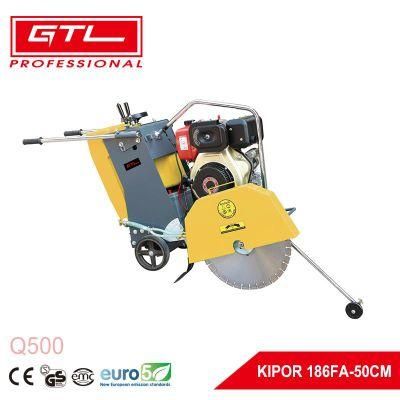 180mm Cutting Depth Walk Behind Construction Floor Saw/ Road Cutting Saw Concrete Machinery Saw with Comfortable Grip Handles (Q5000)
