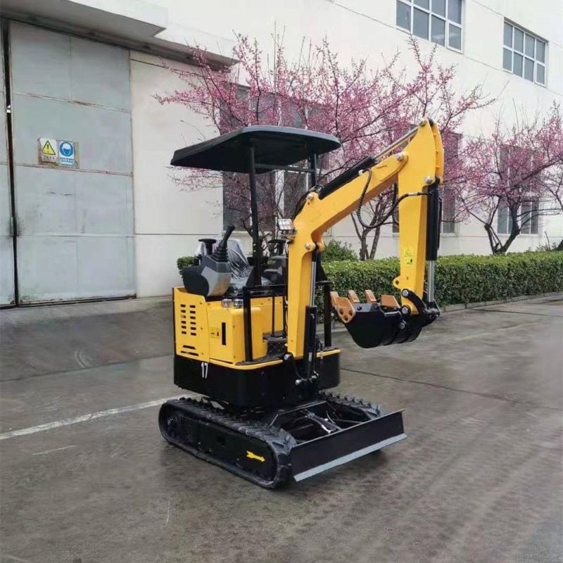 2021 New Arrival 1.7ton Mini Excavator/Digger/Peller/Bagger with Hydraulic Joystrick and Yanmar Engine