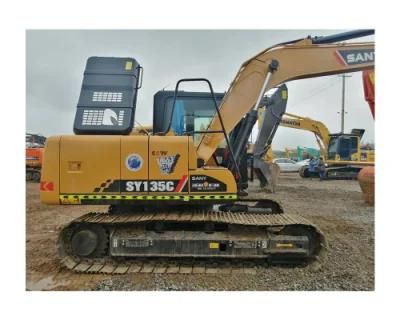 Discount Used Excavator for Sale Sany Sy135c 13ton Digger