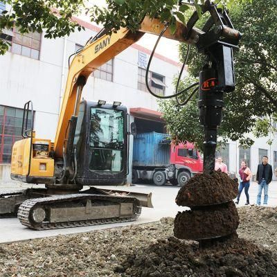 High Torque Earth Auger Drill Pole Digger Machine for Sale