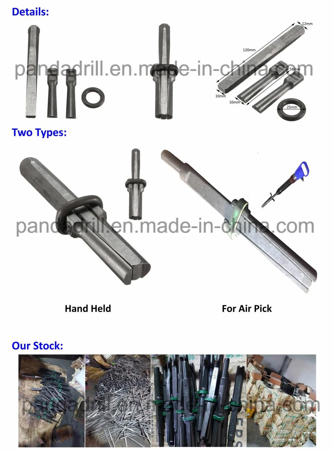 Manual Breaking Rocks Stone Splitting Wedges and Shims Hand Stone Splitter Stone Breaking Machine Tools Splitting Wedges