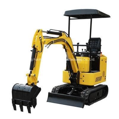 Home Agricultural Farm Crawler Mini Digger Excavator