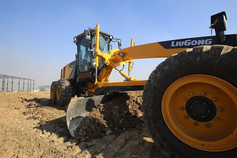 Liugong Clg4165 165HP Motor Grader with 15 Tons Operating Weight