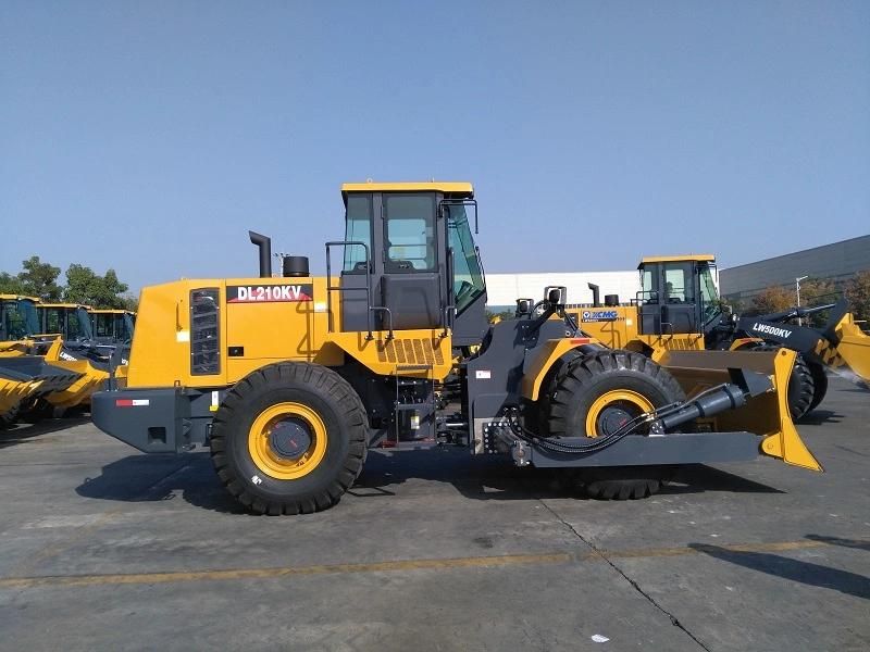 Dl210kv Bulldozer 250HP Wheel Dozer with 18 Ton Weight