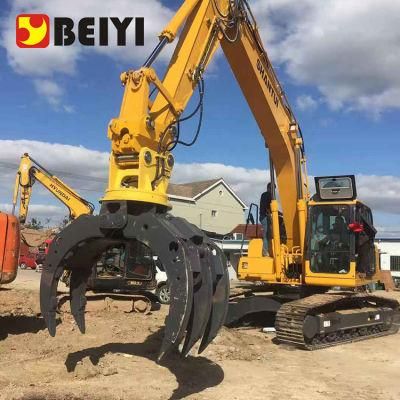 Excavator Scrap Grapple Hydraulic Scrap Grapple Polyp Grab