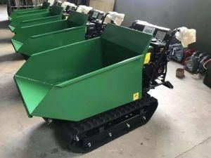 Hydraulic Gasoline Crawler Mini Dumper with 6f+2r Transmission