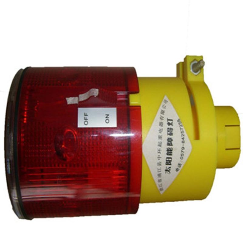 Tower Crane Solar Energy Warning Lamp Light