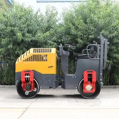 High Quality 1.8ton Double Drum Vibration Road Roller