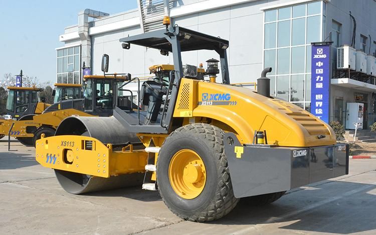 XCMG Official Compactor Machine Xs113 Single Drum Road Roller