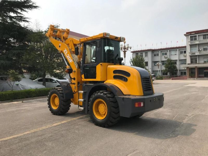 2ton Rated Load Articulated Good Quality Front Wheel Loaders Price Custom