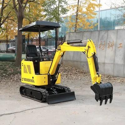Narrow Mini Mechanical Digger Ground Crawler Excavator for Sale
