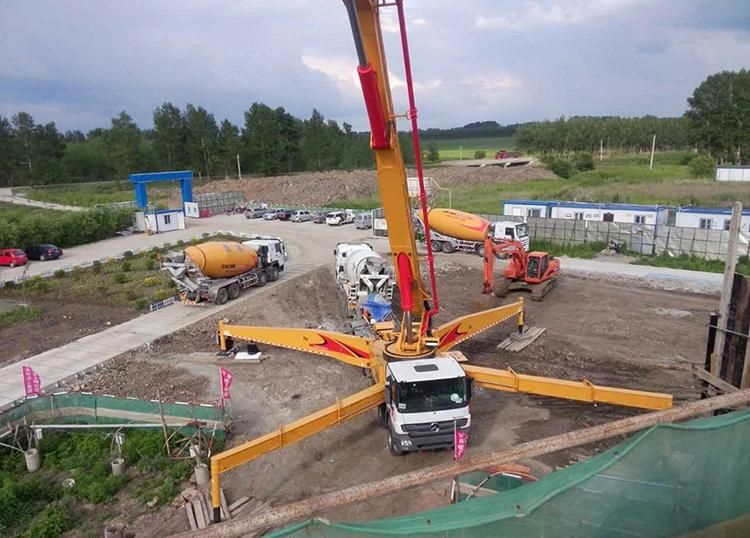 XCMG 67m Truck Mounted Concrete Boom Pump Hb67K Cement Boom Pump Truck