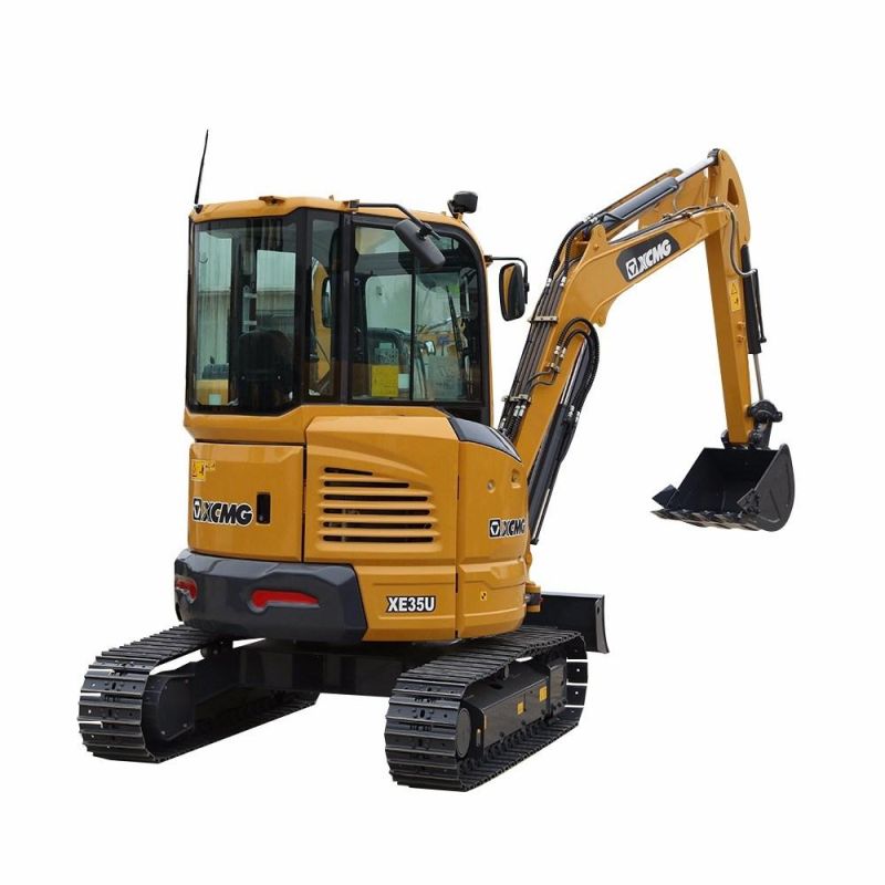 XCMG Mini Construction Equipment 7 Ton Crawler Excavator Xe75D for Sale