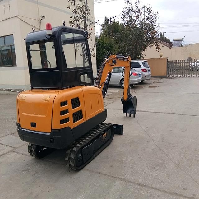 2000kg Excavator with Hydraulic Hammer China Hot Selling Mini Machine Digger China Made Excavator with Cheap Price