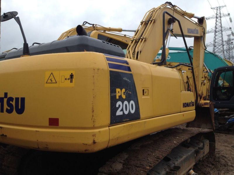 Almost New Slightly Used 20t Komatsu PC200-8 PC200 PC220 Excavator