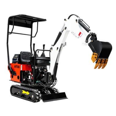 Cheap Small Track Excavator Factory Price Mini Digger Excavator Machine Ht08