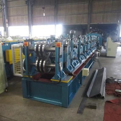 Automatic CNC Channel Gi Coils Z Purlin Wall Panels Roll Forming Machine with ISO9001 Quality Certificate