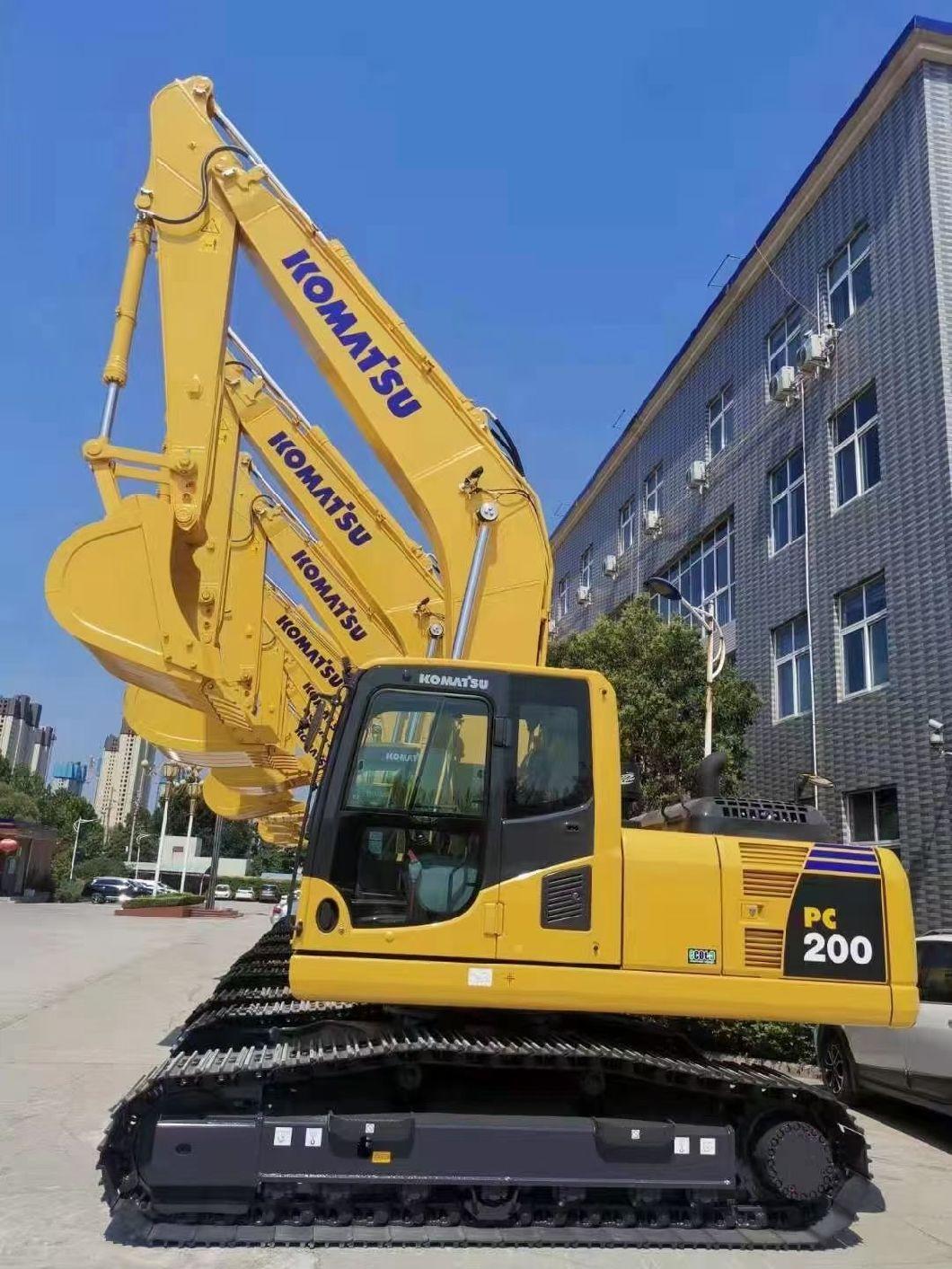 Japan Secondhand Used Hydraulic Crawler Excavator Good Work Condition Earth Moving 20 Ton Komatsu PC 220-8 200-8 220-7 200-6 Digger PC200-8 Excavadora Usada