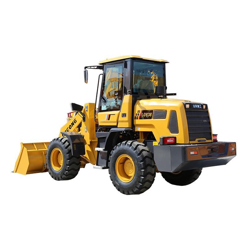 Compact Mini Articulated Wheel Loader From Lugong
