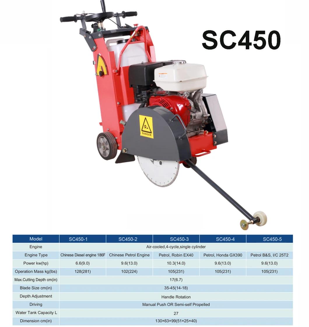 China Factory Quality Wholesale Walk Behind Concrete Road Cutter