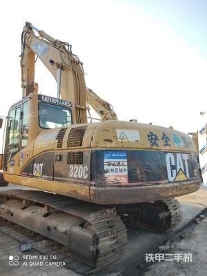 16.5used Mini Medium Backhoe Excavator Caterpillar Cat320c Construction Machine Second-Hand