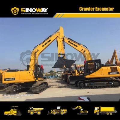 China Excavator Machine 23 Ton Hydraulic Crawler Excavator for Sale